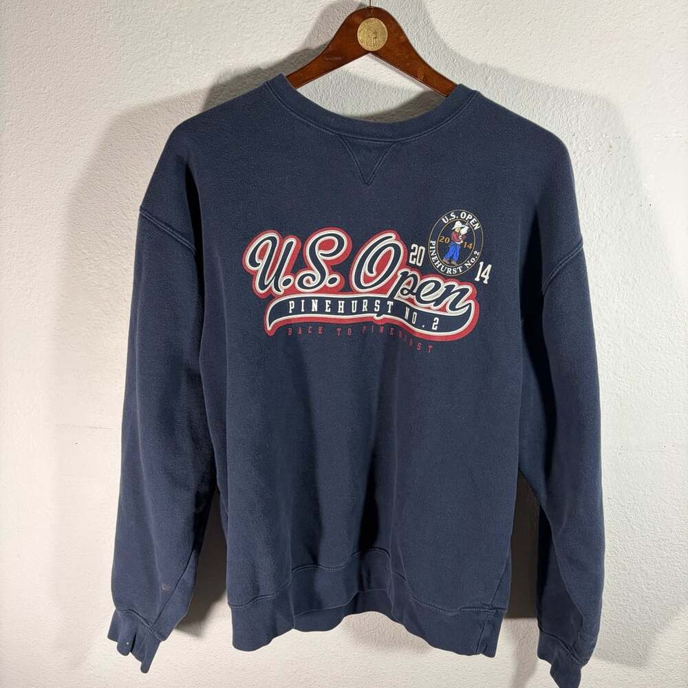 Gear For Sports U.S. Open Pinehurst No. 2 Sweatshirt Size L Blue